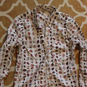 Gap ladybug print button-down - really fun!